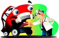 car doctor cartoon