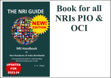 NEW! EDITION UPDATEDFOR2023-24 Book for all NRIs PIO & OCI