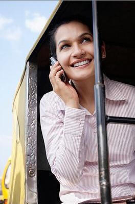 girl on telephone