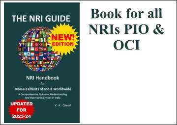 NEW! EDITION UPDATEDFOR2023-24 Book for all NRIs PIO & OCI